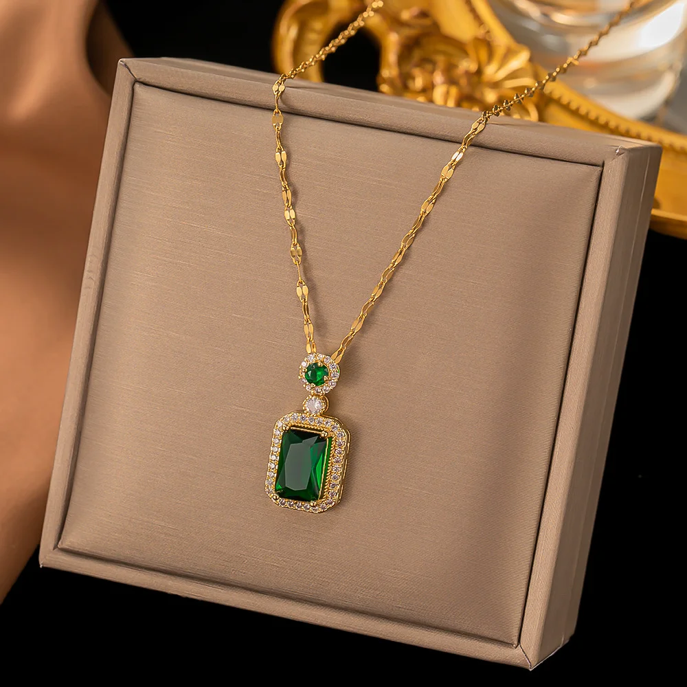 Collar de esmeralda