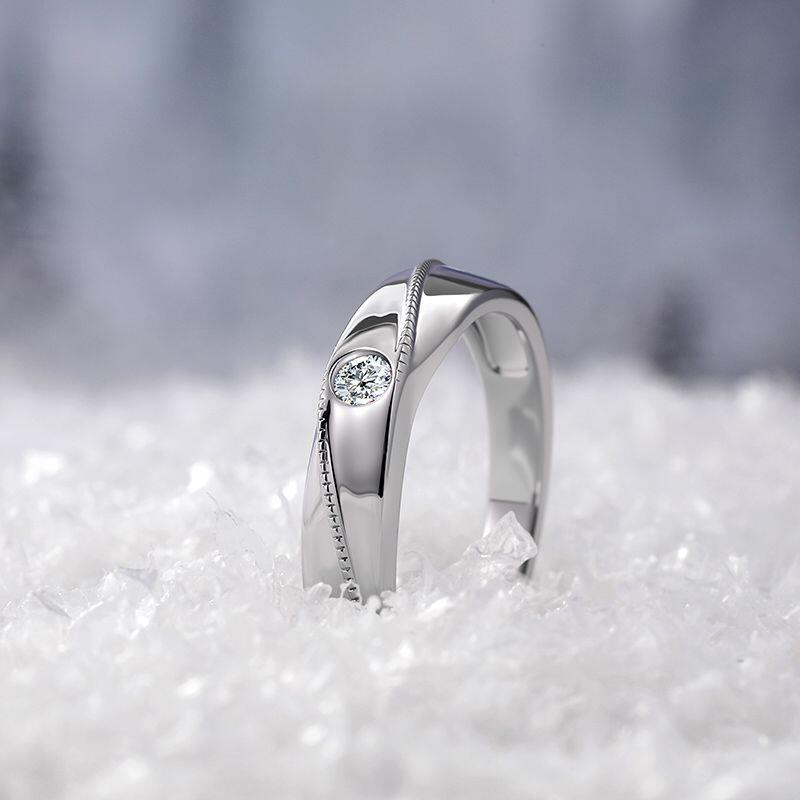 Et maison Classic Reverse Tapered Wedding Band for Men