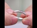 Et maison Simple Sterling Silver Men's Band
