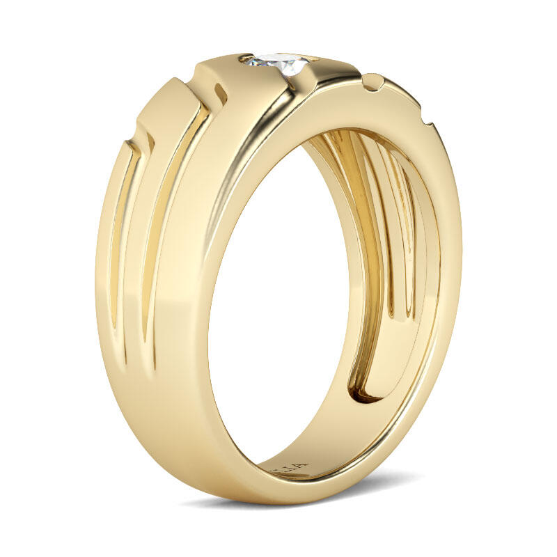 Et maison Asymmetric Men's Ring