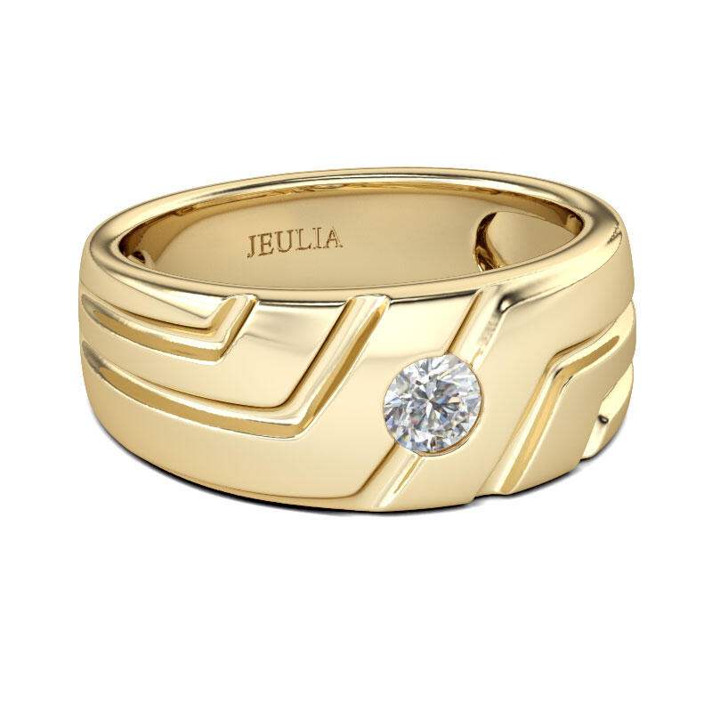 Et maison Asymmetric Men's Ring