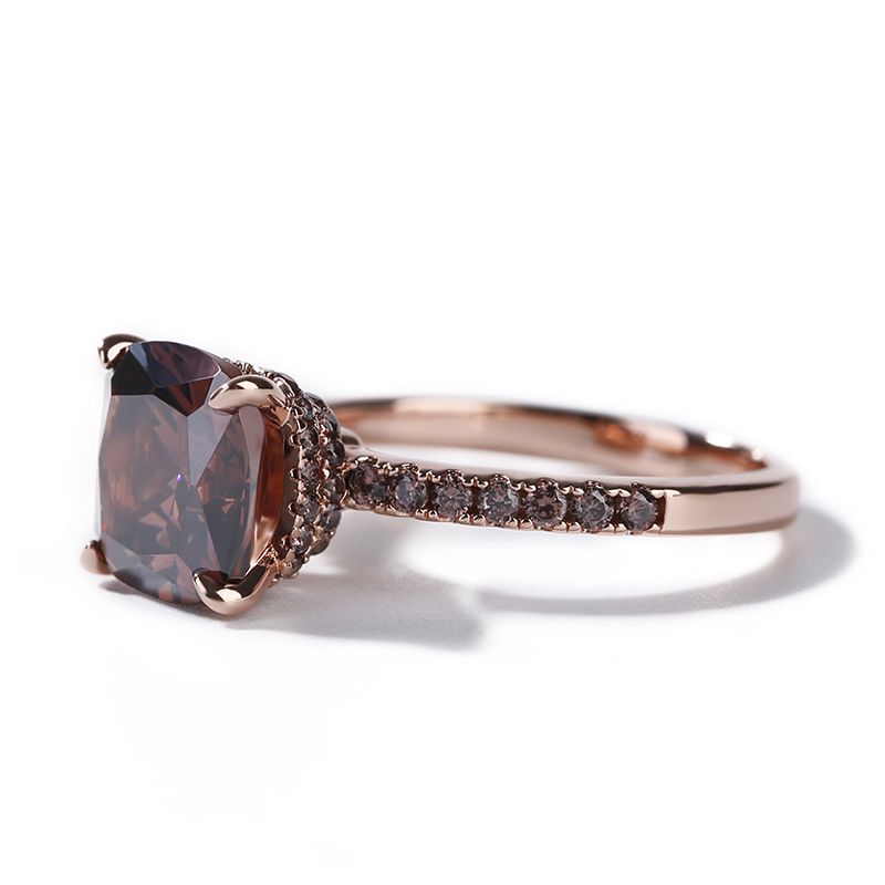 Et maison Classic Cushion Cut Sterling Silver Ring