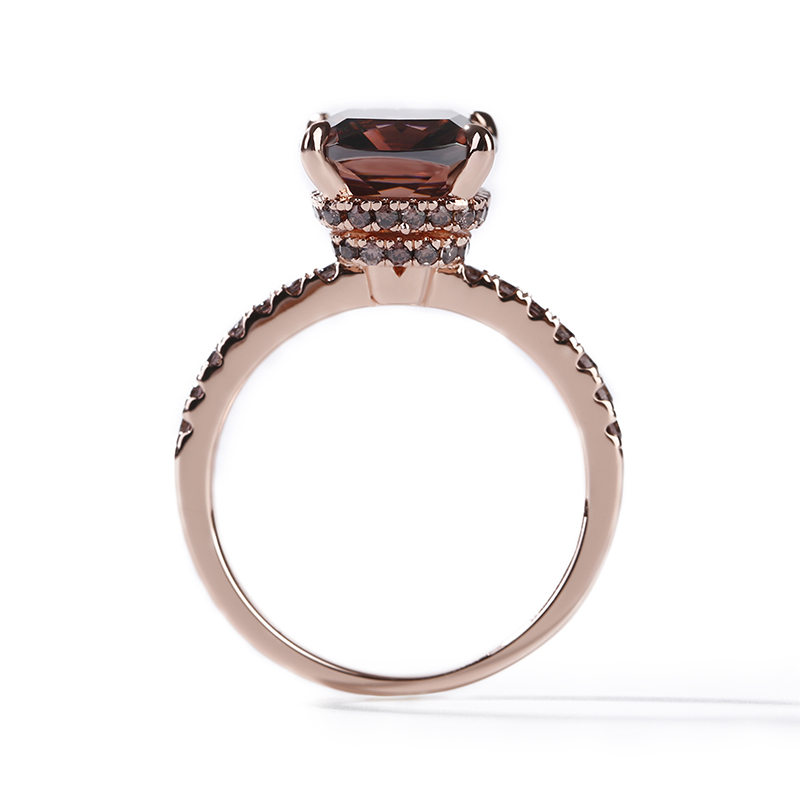Et maison Classic Cushion Cut Sterling Silver Ring