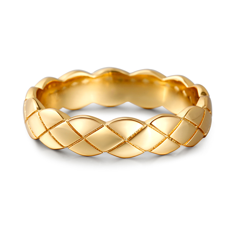 Et maison "Eternal Promise" Geometric Design Sterling Silver Men's Band