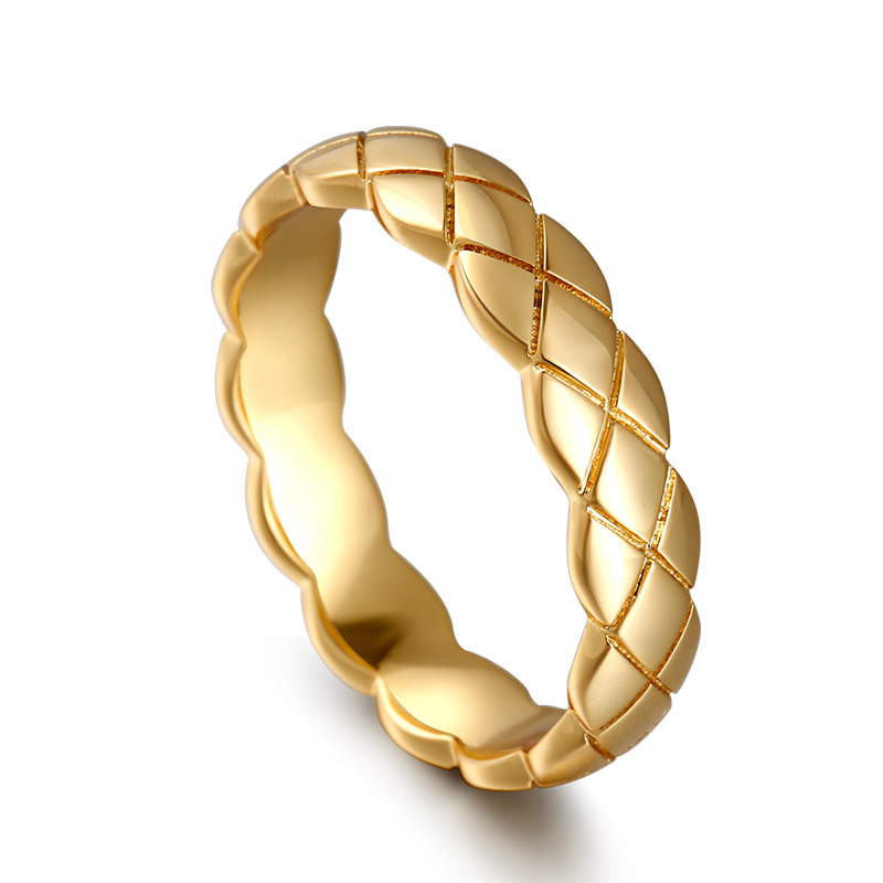Et maison "Eternal Promise" Geometric Design Sterling Silver Men's Band