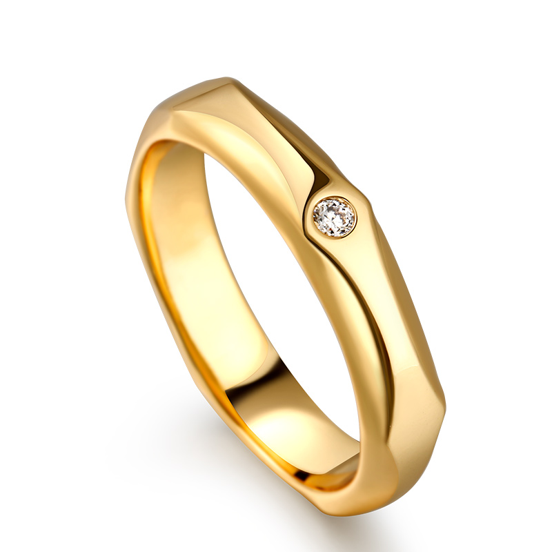 Et maison "Minimalism" Classic Design Sterling Silver Men's Band