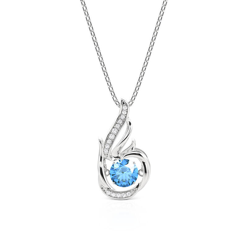 Et maison Eternal Flame Necklace with Dancing Stone