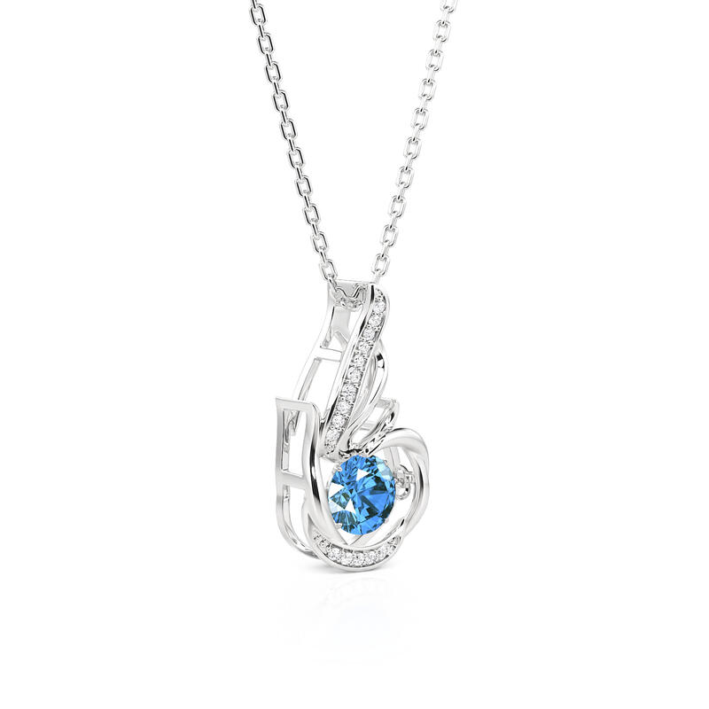 Et maison Eternal Flame Necklace with Dancing Stone