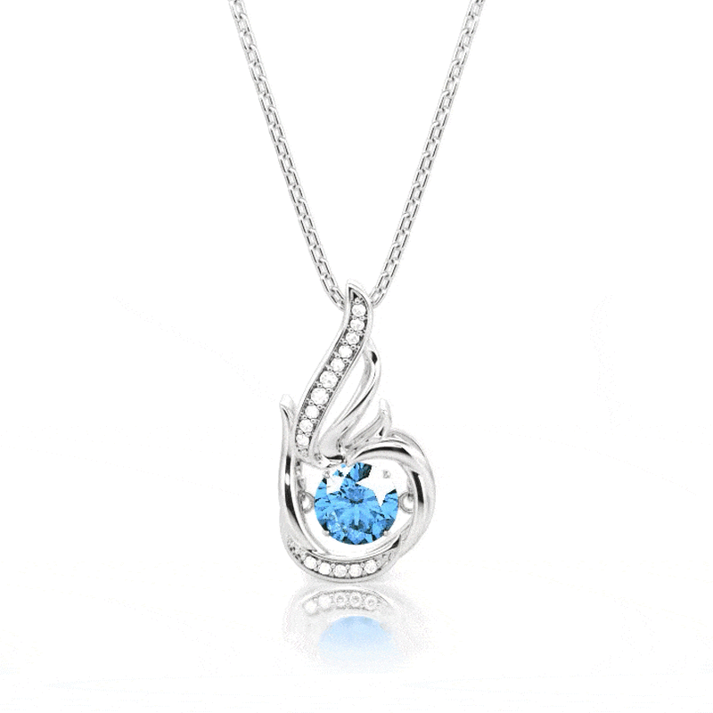 Et maison Eternal Flame Necklace with Dancing Stone