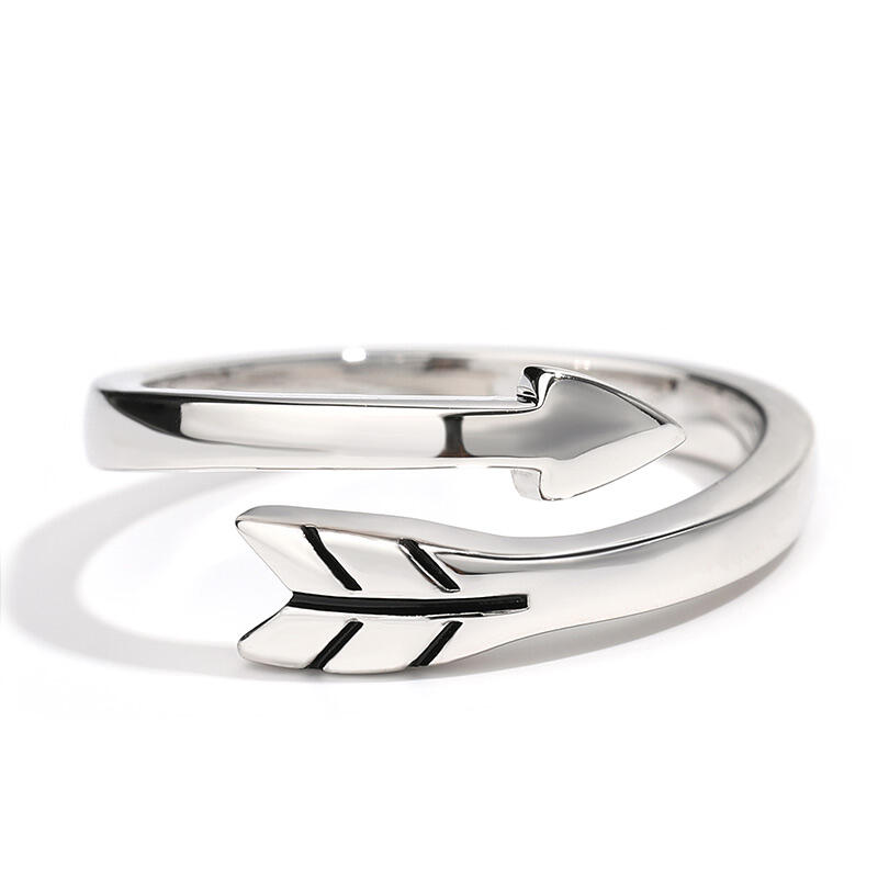 Et maison "Cupid's Arrow" Sterling Silver Men's Ring