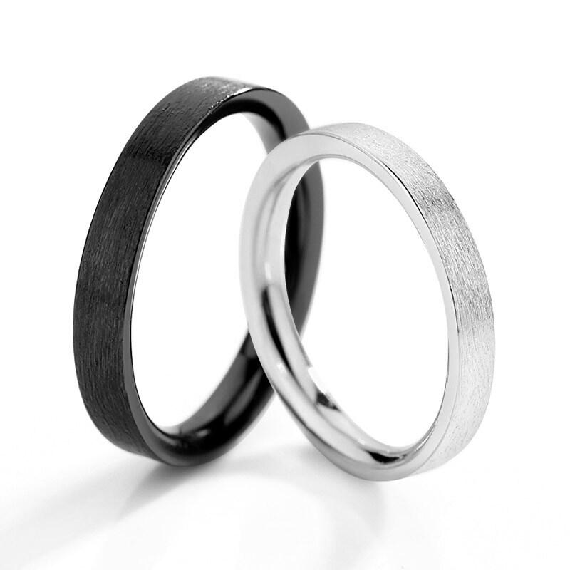 Et maison Simple Sterling Silver Men's Band