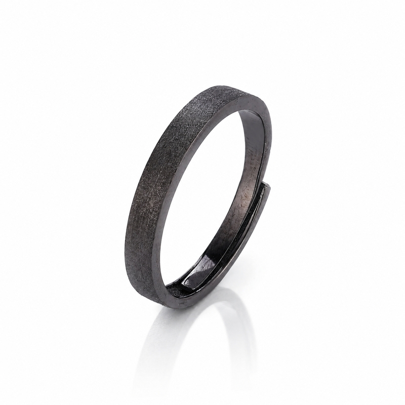 Et maison Simple Sterling Silver Men's Band