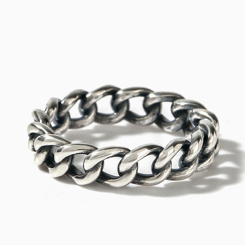 Et maison "Link Chain" Sterling Silver Band