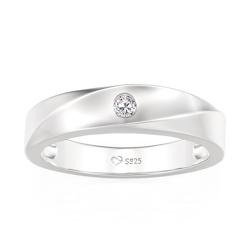 Et maison Classic Knot Men's Wedding Band