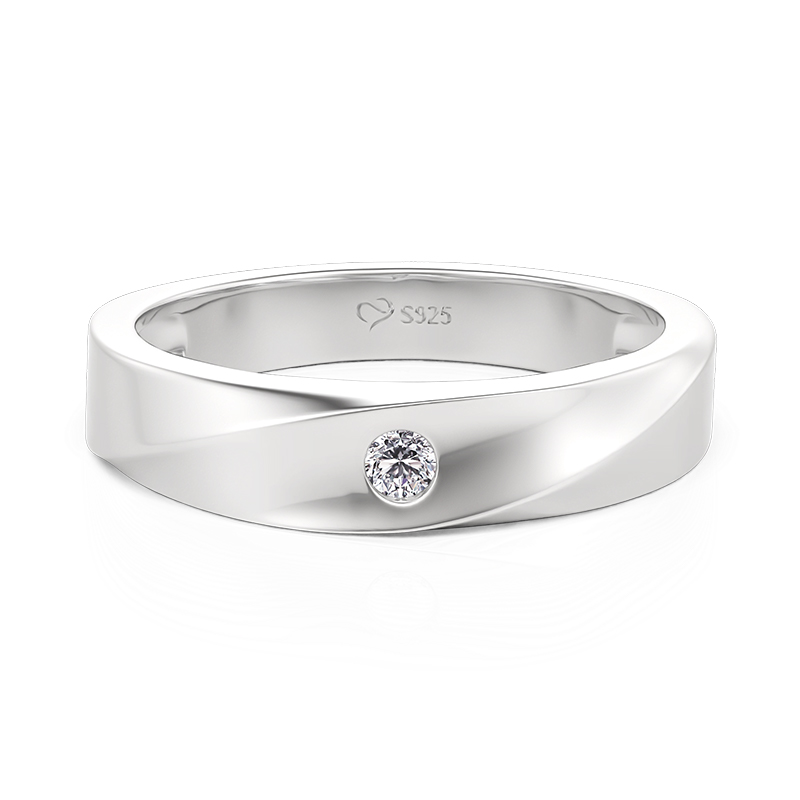Et maison Classic Knot Men's Wedding Band
