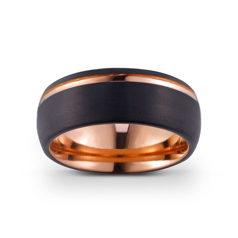Et maison Two Tone Titanium Steel Men's Band
