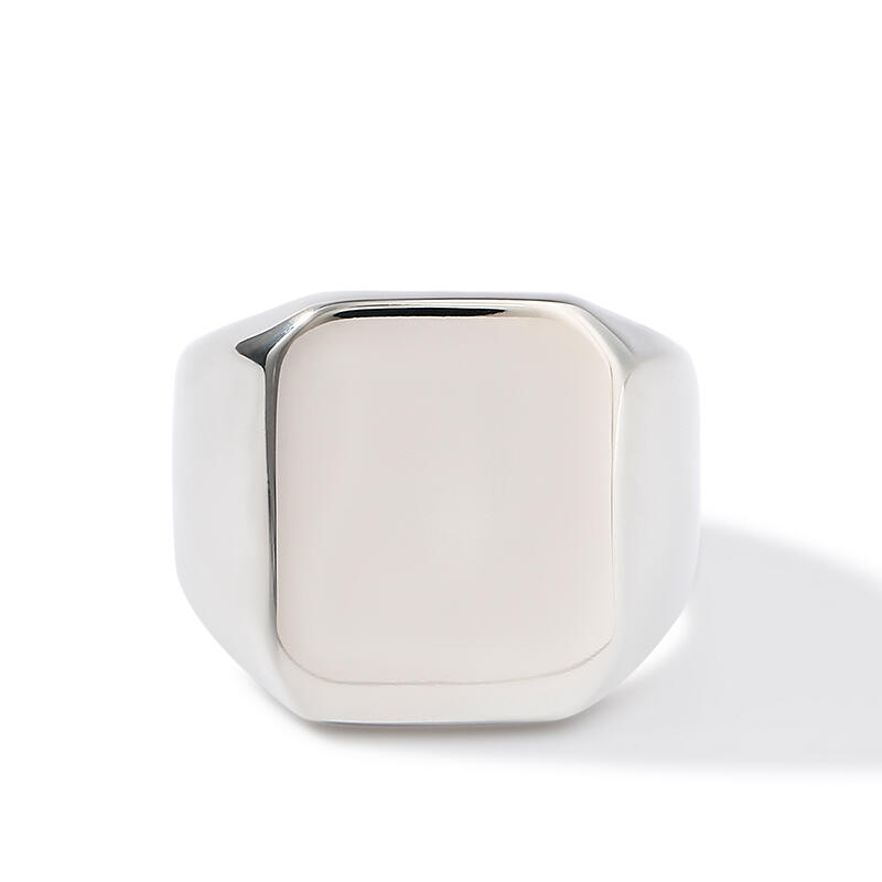 Et maison High Polished Stainless Steel Men's Ring